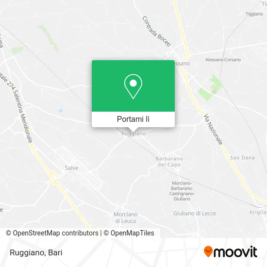 Mappa Ruggiano