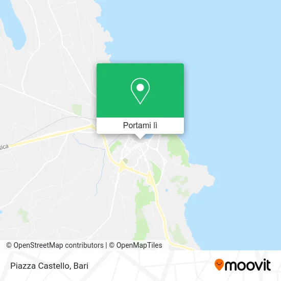 Mappa Piazza Castello