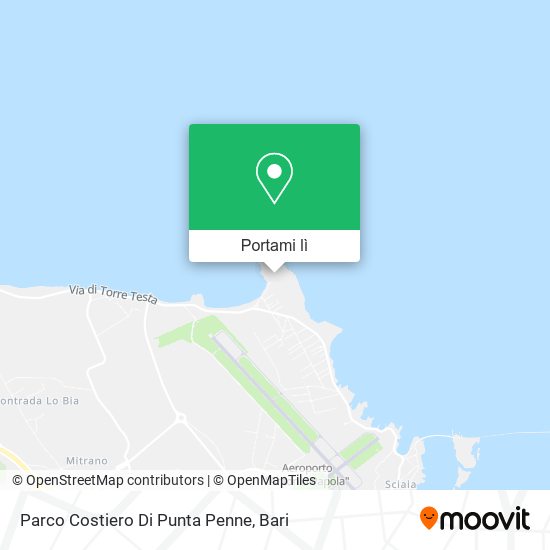 Mappa Parco Costiero Di Punta Penne