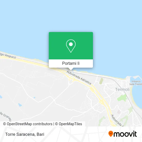 Mappa Torre Saracena