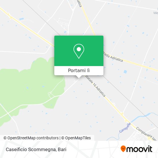 Mappa Caseificio Scommegna