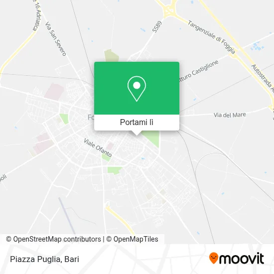 Mappa Piazza Puglia