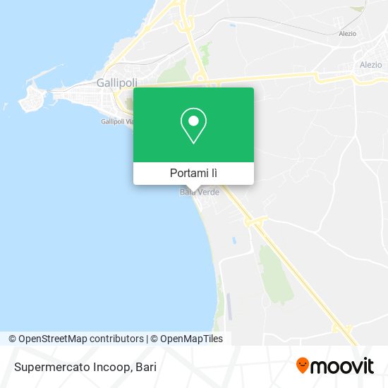 Mappa Supermercato Incoop