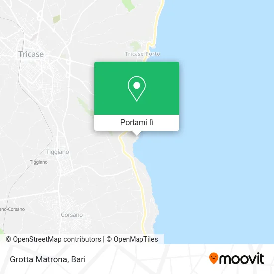 Mappa Grotta Matrona