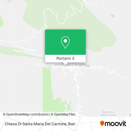 Mappa Chiesa Di Santa Maria Del Carmine