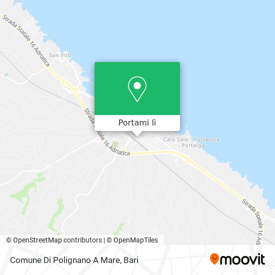 Mappa Comune Di Polignano A Mare