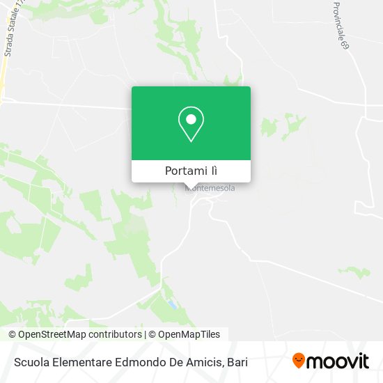 Mappa Scuola Elementare Edmondo De Amicis