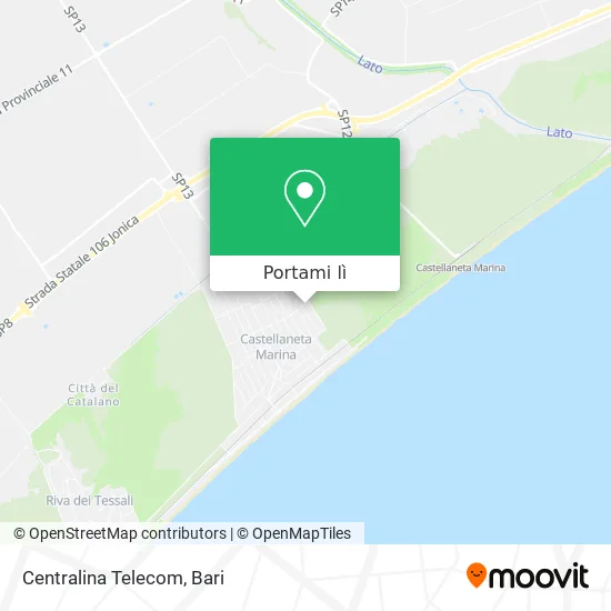 Mappa Centralina Telecom