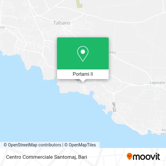 Mappa Centro Commerciale Santomaj
