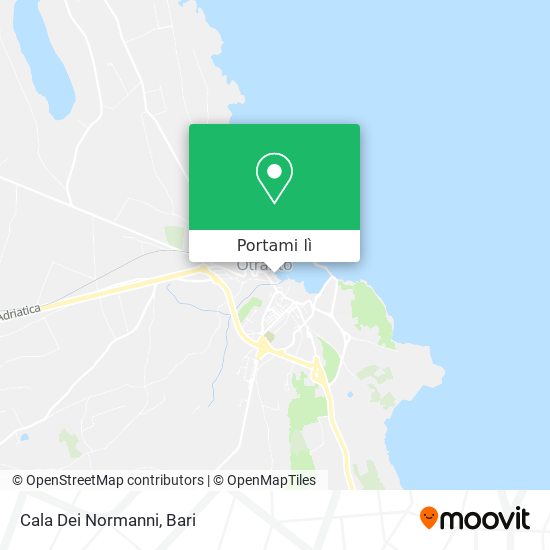 Mappa Cala Dei Normanni