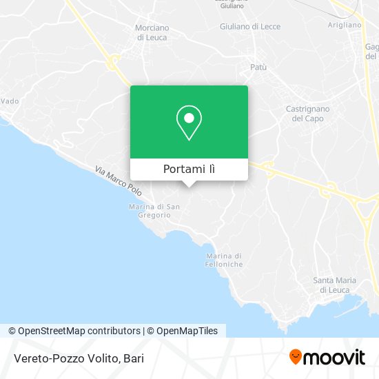 Mappa Vereto-Pozzo Volito