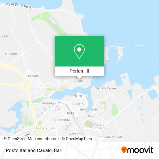 Mappa Poste Italiane Casale