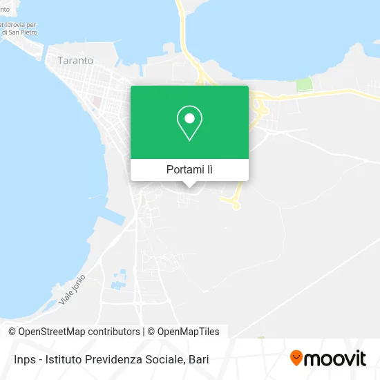 Mappa Inps - Istituto Previdenza Sociale