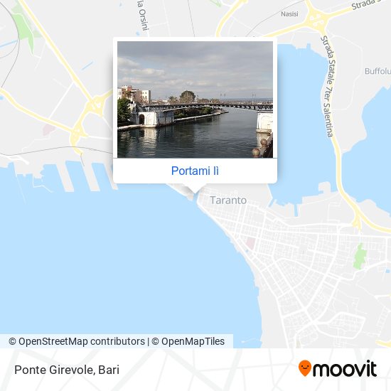 Mappa Ponte Girevole