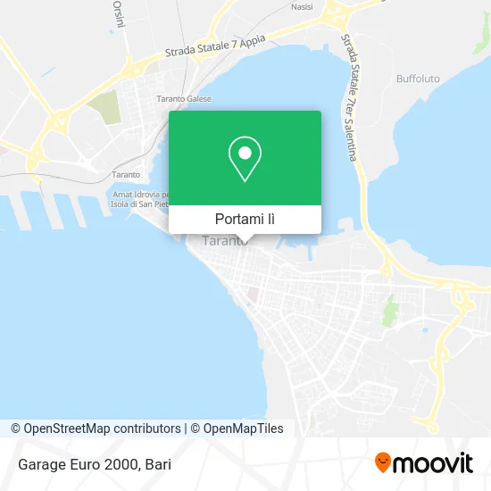 Mappa Garage Euro 2000