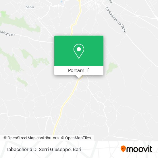 Mappa Tabaccheria Di Serri Giuseppe