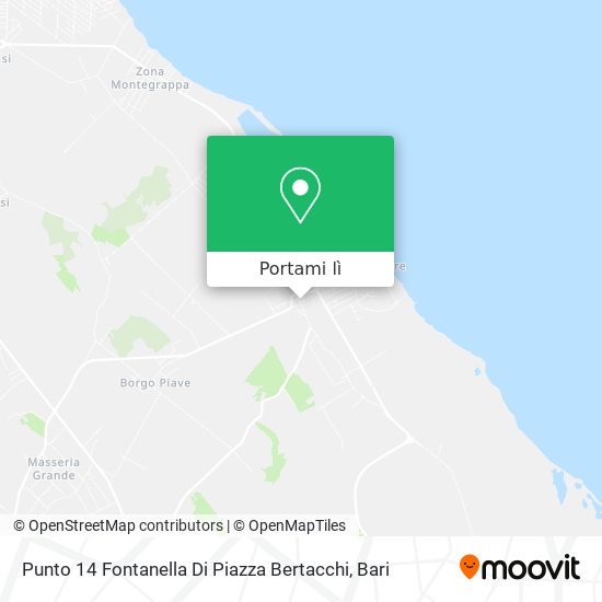 Mappa Punto 14 Fontanella Di Piazza Bertacchi