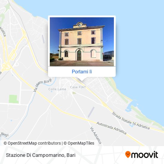 Mappa Stazione Di Campomarino