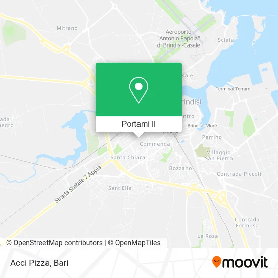 Mappa Acci Pizza