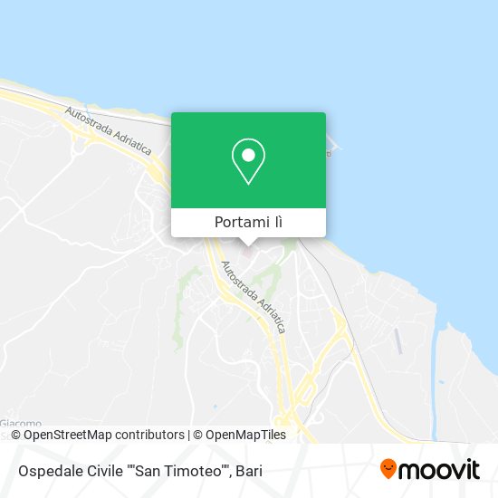 Mappa Ospedale Civile ""San Timoteo""