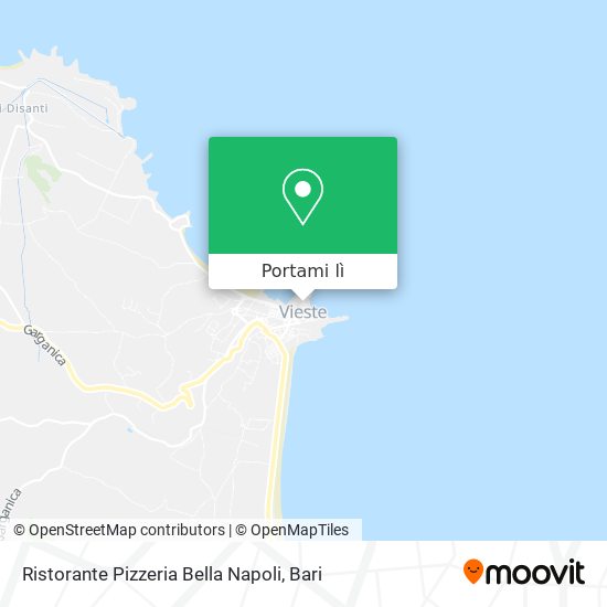 Mappa Ristorante Pizzeria Bella Napoli