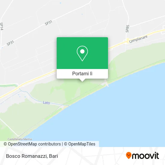 Mappa Bosco Romanazzi