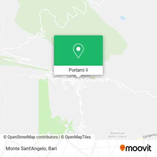 Mappa Monte Sant'Angelo