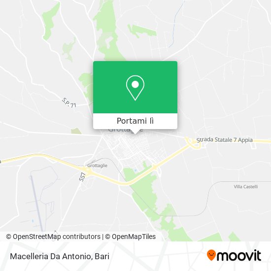 Mappa Macelleria Da Antonio