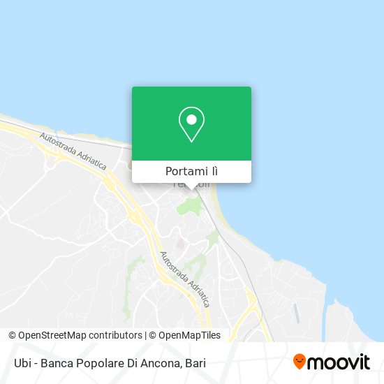 Mappa Ubi - Banca Popolare Di Ancona