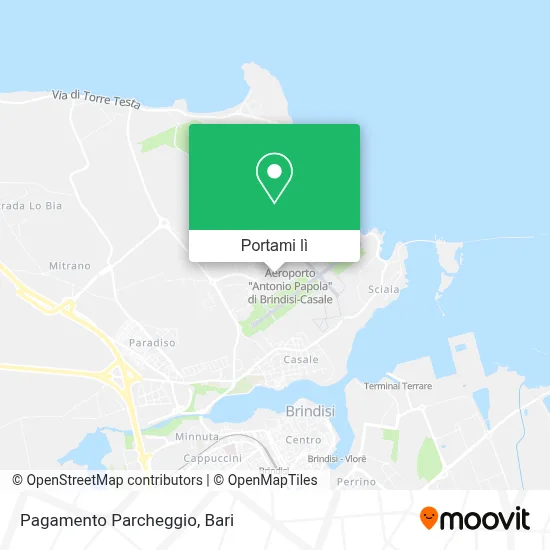 Mappa Pagamento Parcheggio