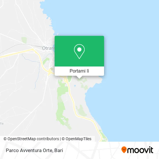 Mappa Parco Avventura Orte