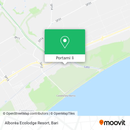 Mappa Alborèa Ecolodge Resort