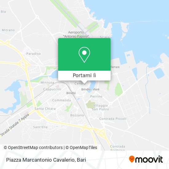 Mappa Piazza Marcantonio Cavalerio