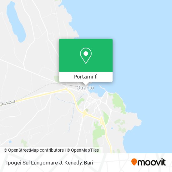 Mappa Ipogei Sul Lungomare J. Kenedy