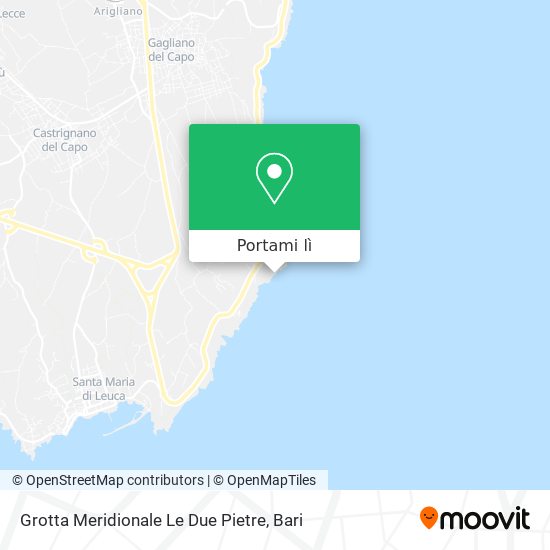 Mappa Grotta Meridionale Le Due Pietre