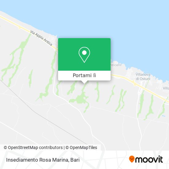 Mappa Insediamento Rosa Marina