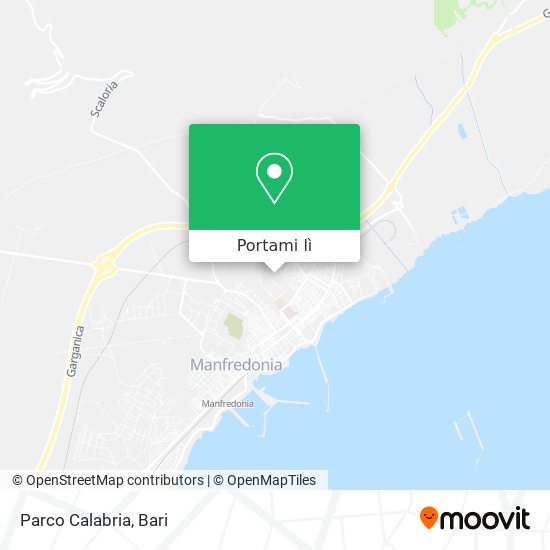 Mappa Parco Calabria