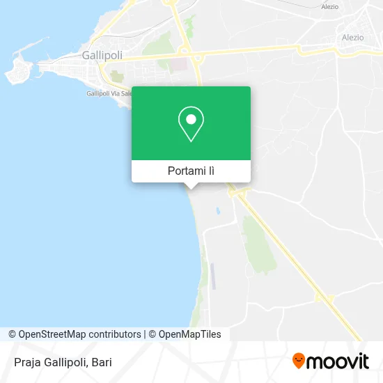 Mappa Praja Gallipoli