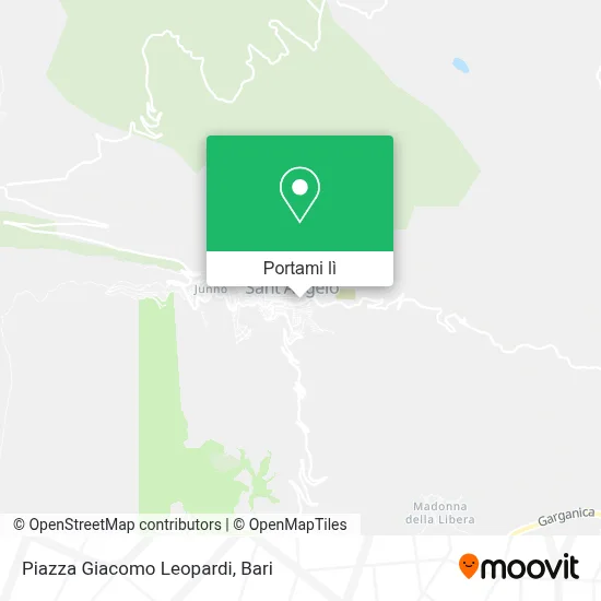 Mappa Piazza Giacomo Leopardi