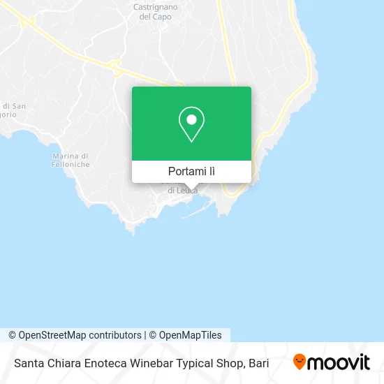 Mappa Santa Chiara Enoteca Winebar Typical Shop