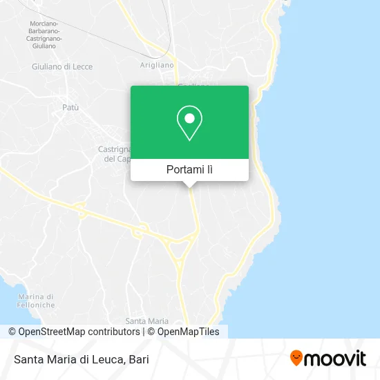 Mappa Santa Maria di Leuca
