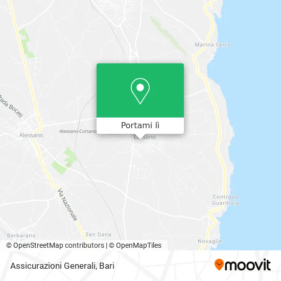 Mappa Assicurazioni Generali