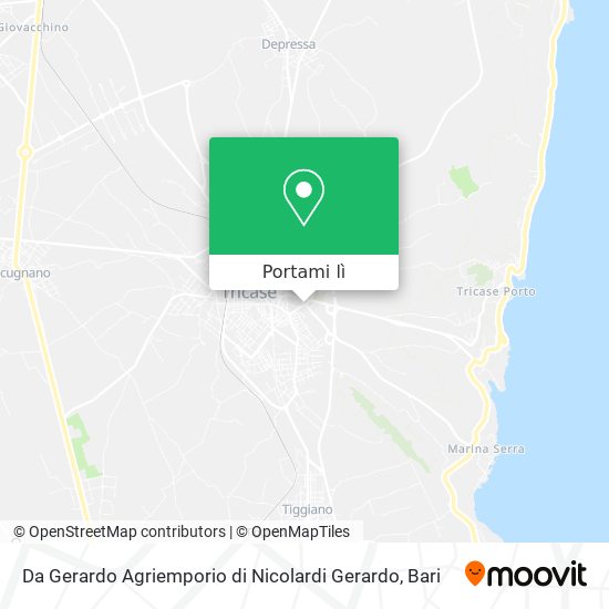 Mappa Da Gerardo Agriemporio di Nicolardi Gerardo