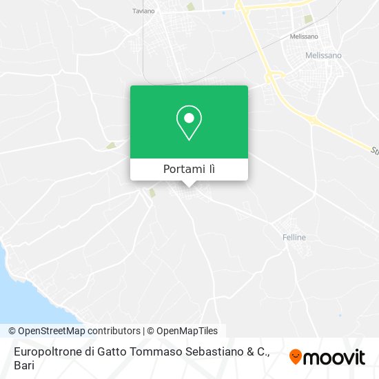 Mappa Europoltrone di Gatto Tommaso Sebastiano & C.