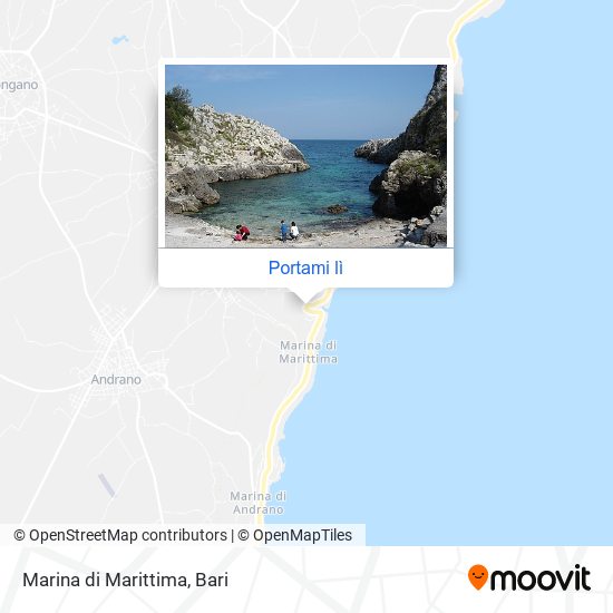 Mappa Marina di Marittima