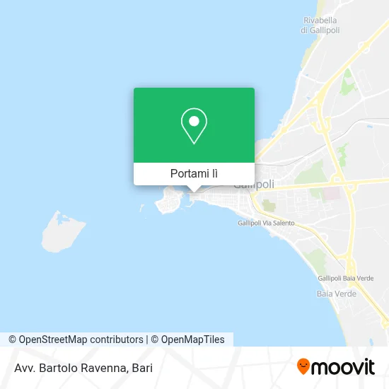 Mappa Avv. Bartolo Ravenna