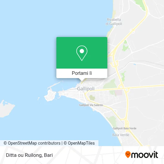 Mappa Ditta ou Ruilong