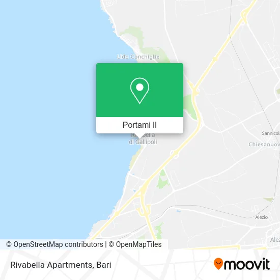 Mappa Rivabella Apartments