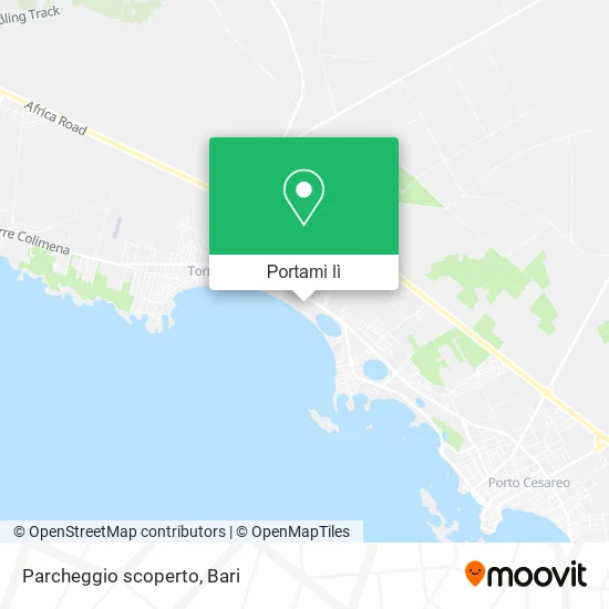 Mappa Parcheggio scoperto