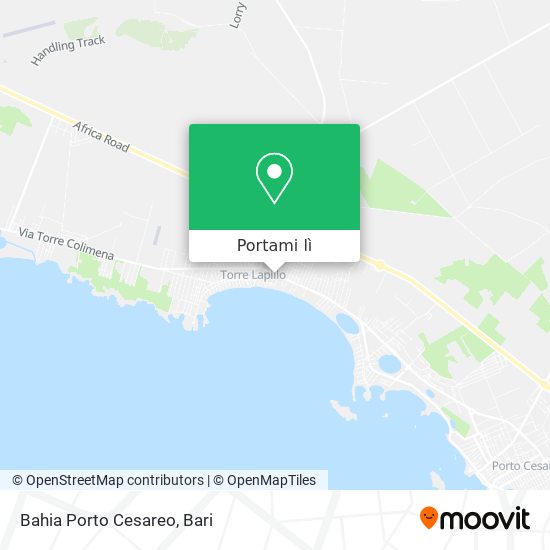 Mappa Bahia Porto Cesareo